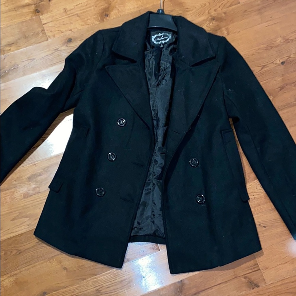 Black coat